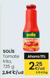 Oferta de Solís - Tomate Frito por 2,25€ en Eroski