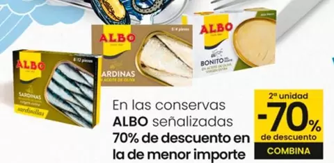 Oferta de Albo - En Las Conservas  en Eroski