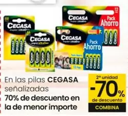 Oferta de Cecasa - En Las Pilas Señalizadas en Eroski