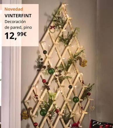 Oferta de Vinterfint - Decoración De Pared, Pino por 12,99€ en IKEA