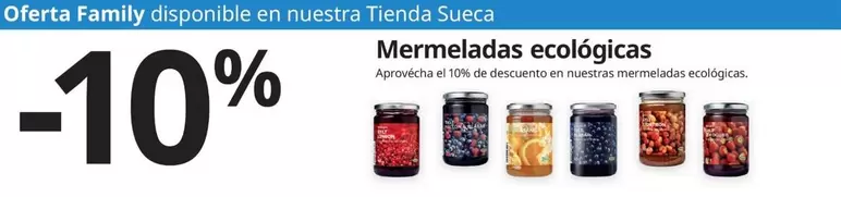 Oferta de Mermeladas Ecocogicas  en IKEA