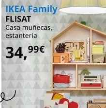 Oferta de Flisat - Casa Muñecas, Estanteria por 34,99€ en IKEA