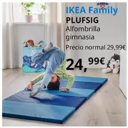 Oferta de Plufsig - Alfombrilla Gimnasia por 24,99€ en IKEA