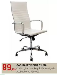 Oferta de Cadira D'Oficina Tilma por 89,95€ en Fes Més