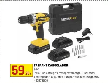 Oferta de Power Plus - Trepant Cargolador por 59,95€ en Fes Més