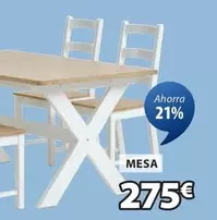 Oferta de Mesa por 275€ en JYSK