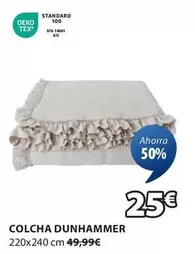 Oferta de Standard - Colcha Dunhammer por 25€ en JYSK