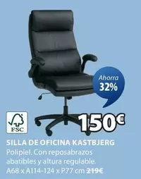 Oferta de Silla De Oficina Kastbjerg por 150€ en JYSK