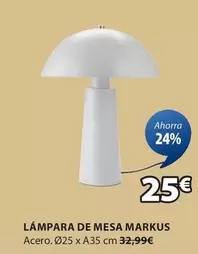 Oferta de Markus - Lámpara De Mesa Markus por 25€ en JYSK