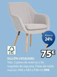 Oferta de Sillon Udsbjerg por 75€ en JYSK