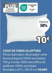 Oferta de Plus - Coixi De Fibra Gloptind por 10€ en JYSK