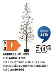 Oferta de Arbre Lluminos Led Morganit por 30€ en JYSK