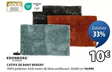 Oferta de Kronborg - Catifa De Bany Bergby por 10€ en JYSK