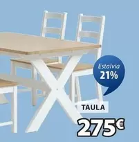 Oferta de Taula por 275€ en JYSK