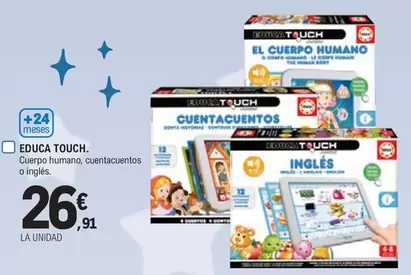 Oferta de Educa -  Touch por 26,91€ en E.Leclerc