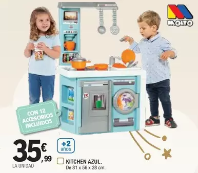 Oferta de Molto - Kitchen Azul por 35,99€ en E.Leclerc