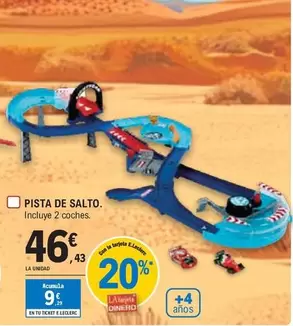 Oferta de Salto - Pista De Salto por 46,43€ en E.Leclerc