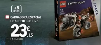 Oferta de LEGO - Cargadora Espacial De Superficie Lt78 por 23,15€ en E.Leclerc