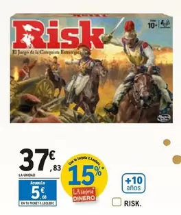 Oferta de Risk por 37,83€ en E.Leclerc