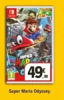 Oferta de Nintendo SWITCH - Super Mario Odyssey por 49,9€ en E.Leclerc