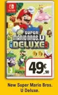 Oferta de Deluxe - New Super Mario Bros. U por 49,9€ en E.Leclerc