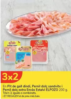 Oferta de Elpozo - En Pit De Gall Dindi en Carrefour Express