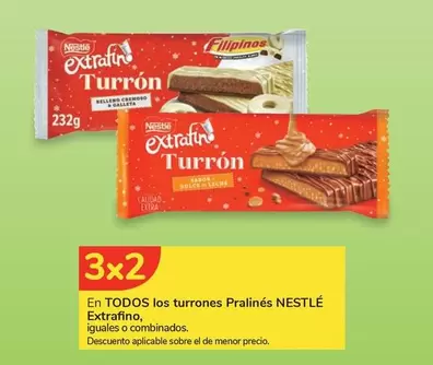 Oferta de Nestlé - En Todos Los Turrones Pralinés en Carrefour Express