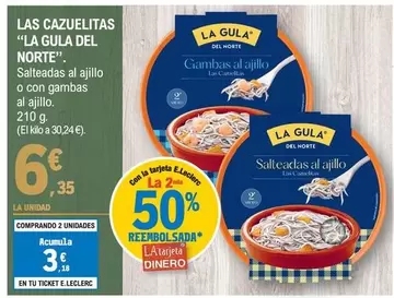 Oferta de La Gula Del Norte - Las Cazuelitas por 6,35€ en E.Leclerc