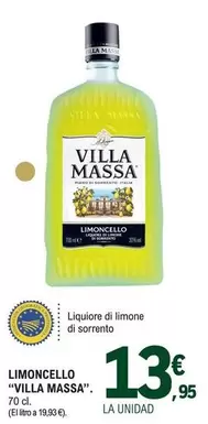 Oferta de Villa Massa - Limoncello por 13,95€ en E.Leclerc