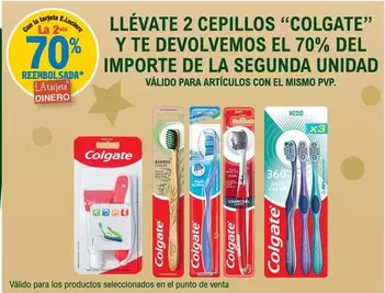 Oferta de Colgate - Cepillos  en E.Leclerc