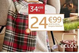 Oferta de Ecloz - Plaid  por 34,99€ en Jardiland