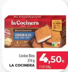 Oferta de La Cocinera - Cordon Bleu por 4,5€ en Spar Tenerife