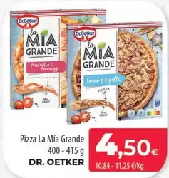 Oferta de Dr Oetker - Pizza La Mia Grande por 4,5€ en Spar Tenerife