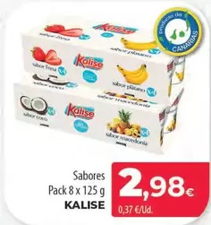 Oferta de Kalise - Sabores por 2,98€ en Spar Tenerife