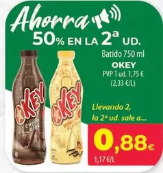 Oferta de Okey - Batido por 1,75€ en Spar Tenerife