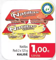 Oferta de Kalise - Natillas por 1€ en Spar Tenerife