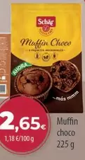 Oferta de Schär - Muffinin Choco por 2,65€ en Spar Tenerife