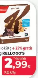 Oferta de Kellogg's - Cereal Special K Chocolate por 2,99€ en Spar Tenerife