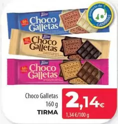 Oferta de Tirma - Choco Galletas por 2,14€ en Spar Tenerife