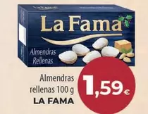 Oferta de La Fama - Almendras Rellenas por 1,59€ en Spar Tenerife