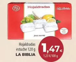 Oferta de La Biblia - Hojaldradas Estuche por 1,47€ en Spar Tenerife