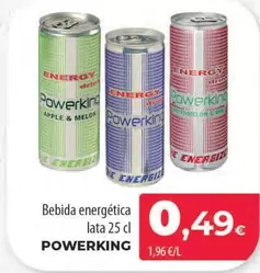 Oferta de Powerking - Bebida Energética por 0,49€ en Spar Tenerife