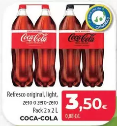 Oferta de Coca-Cola - Refresco Original por 3,5€ en Spar Tenerife