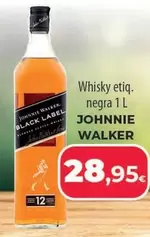 Oferta de Johnnie Walker - Whisky Etiq Negra por 28,95€ en Spar Tenerife