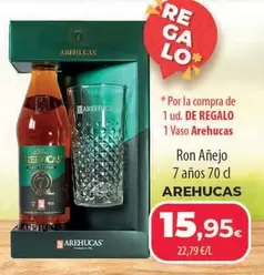 Oferta de Arehucas - Ron Anejo por 15,95€ en Spar Tenerife