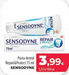 Oferta de Sensodyne - Pasta Dental Repair&Protect por 3,99€ en Spar Tenerife