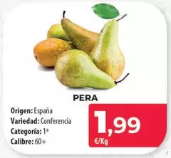 Oferta de Pera por 1,99€ en Spar Tenerife