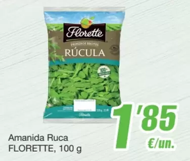 Oferta de Florette - Amanida Ruca por 1,85€ en SPAR Fragadis