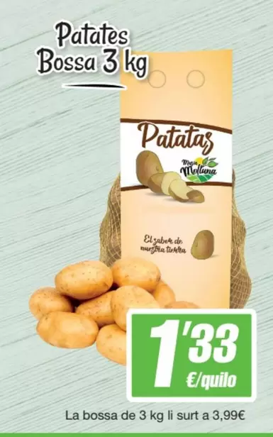 Oferta de De Nuestra Tierra - Patates por 1,33€ en SPAR Fragadis