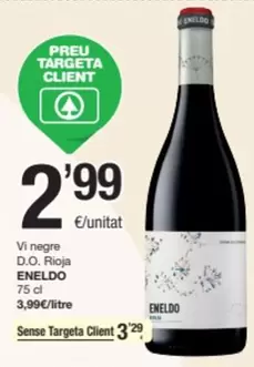 Oferta de Vi Negre D.o. Rioja por 2,99€ en SPAR Fragadis